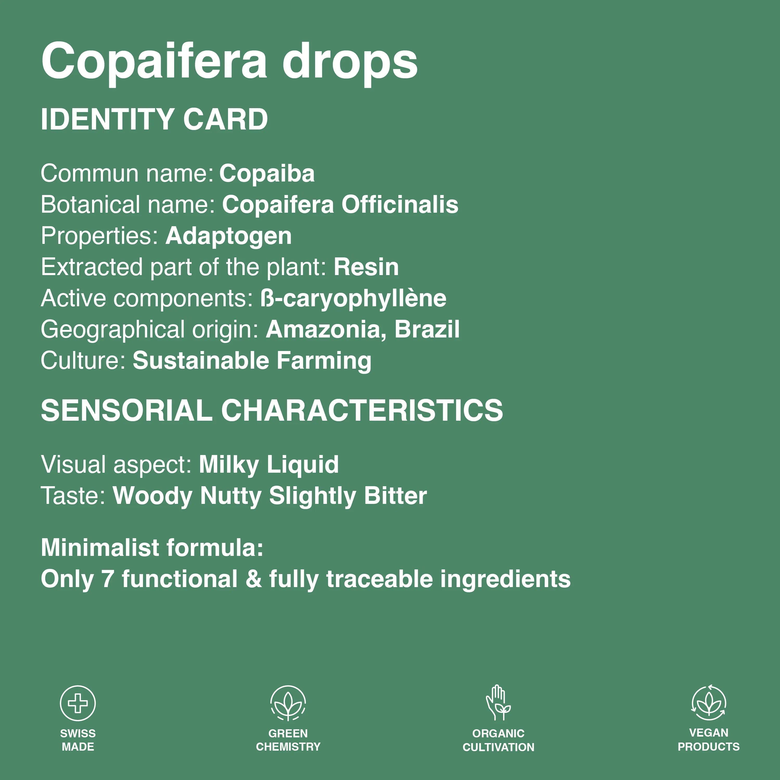 Gouttes de Copaifera