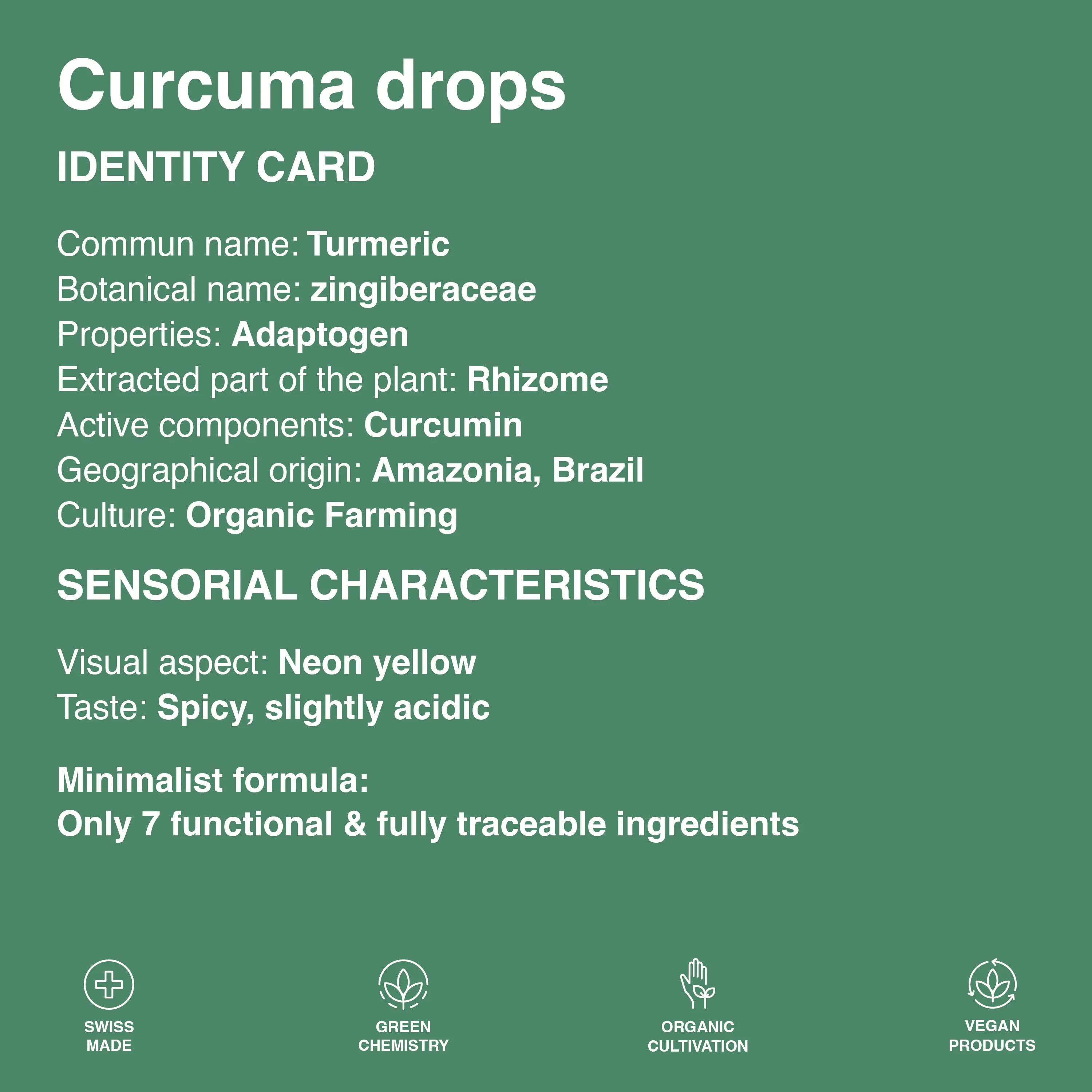 Gouttes de Curcuma longa